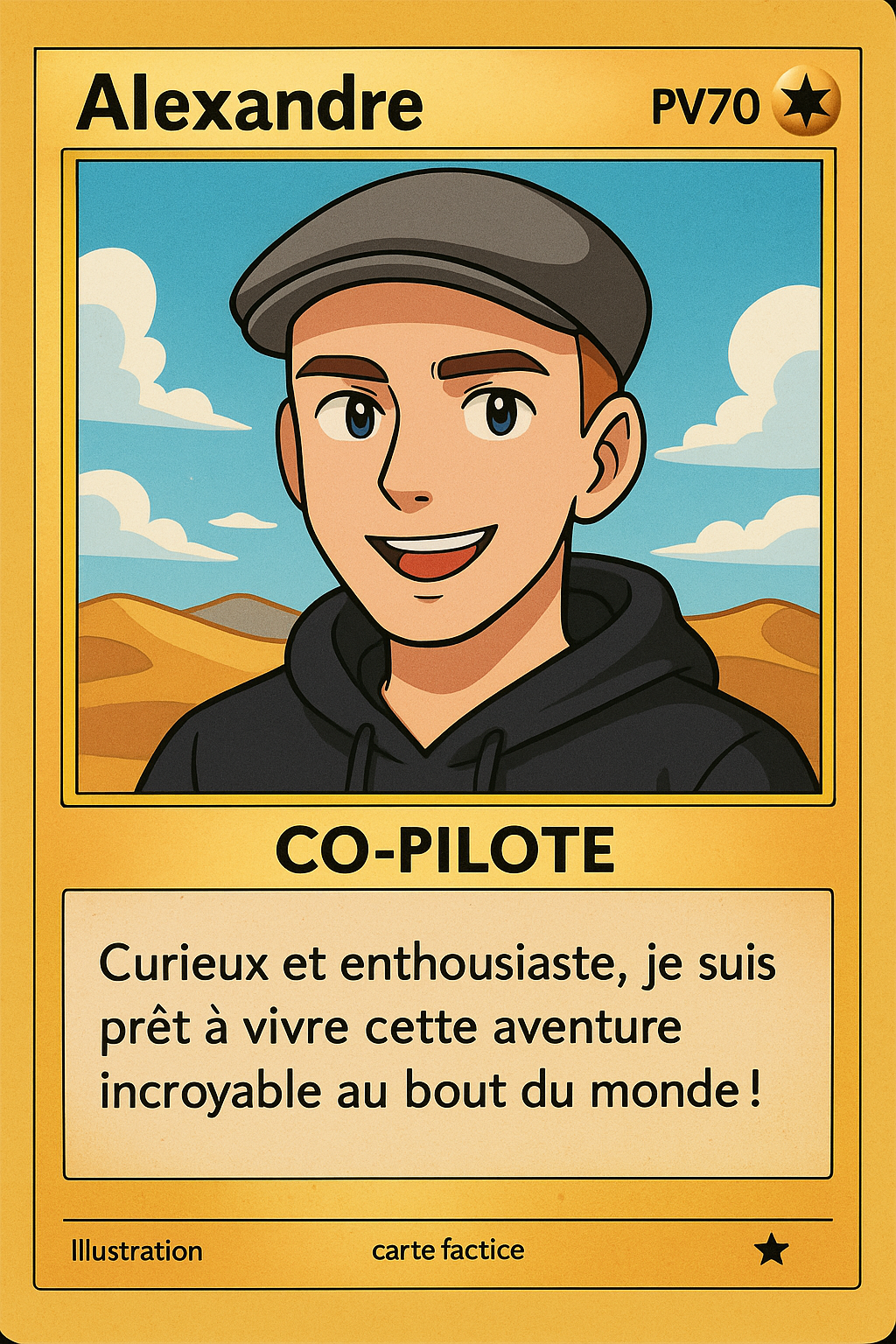Carte Pokémon Alexandre